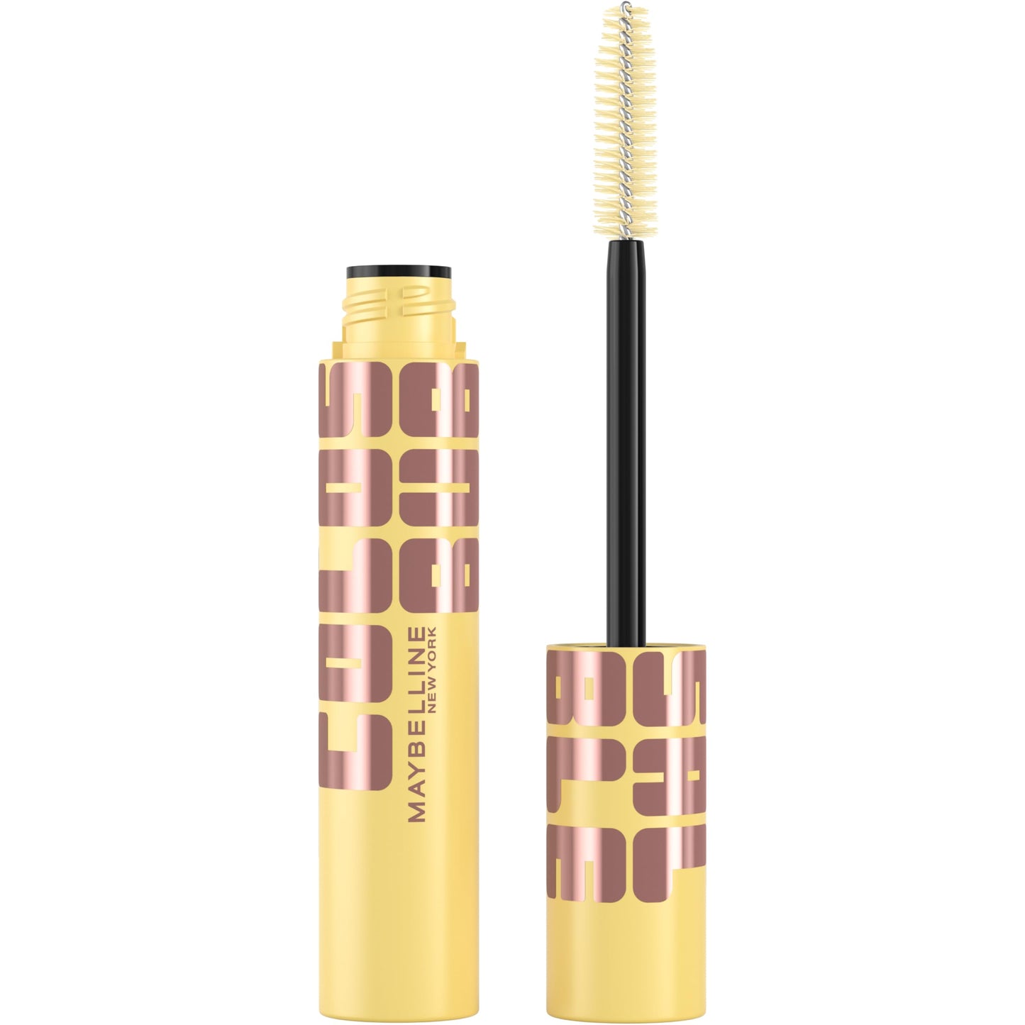 Maybelline New York Colossal Bubble Mascara, buildable & lightweight formula, with an inflator comb brush for separated & sleek lashes (Shade: Very Black)