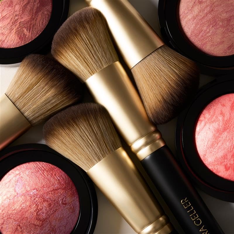 Laura Geller Baked Blush-n-Brighten Set – Beachy Horizon + Brush | TRYTLION