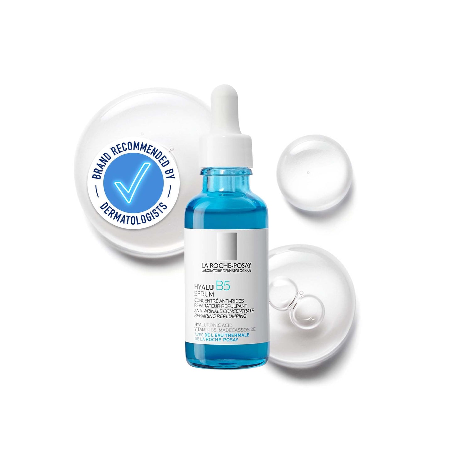 La Roche-Posay Hyalu B5 Hydrating Face Serum with Hyaluronic Acid for Dry and Dehydrated Skin 30ml