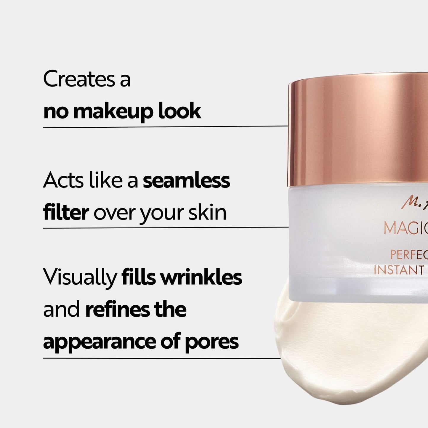 M. Asam Magic Care Perfect Teint (1.01 Fl Oz) - Transparent Make Up, Skin Care Face Cream And Makeup Primer. Beauty Product That Is Known To Minimize Wrinkles & Pores, With Peptide Complex & Retinol
