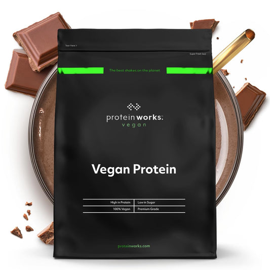 Protein Works Vegan Protein Chocolate Silk 1 kg | TRYTLION