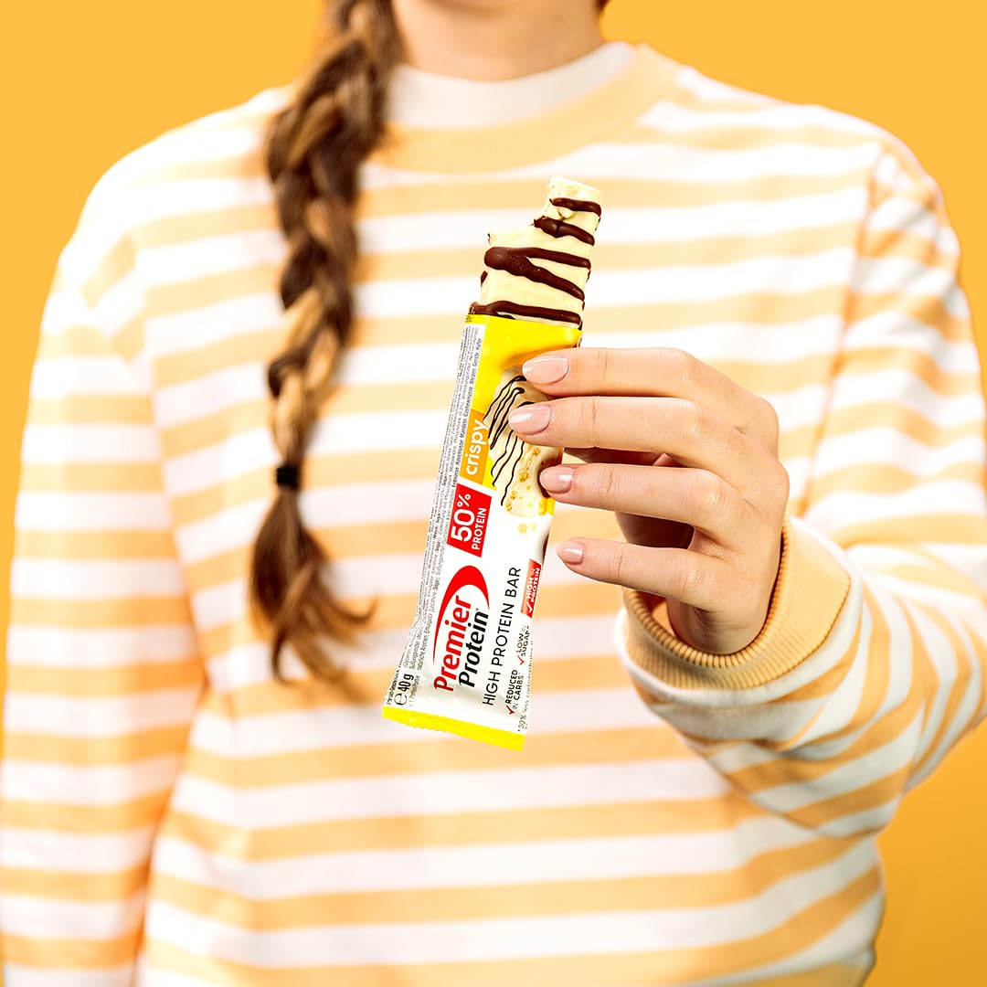 Premier Protein High Protein Bar 50% Box – 20×40g | TRYTLION