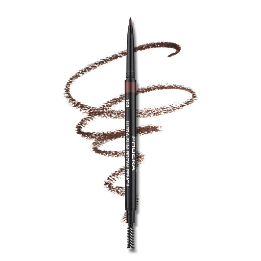 Natural Look Eyebrow Pencil, Long-Lasting & Waterproof, Precise Application, Vegan & Cruelty-Free 0.08g (103#Dark Brown)