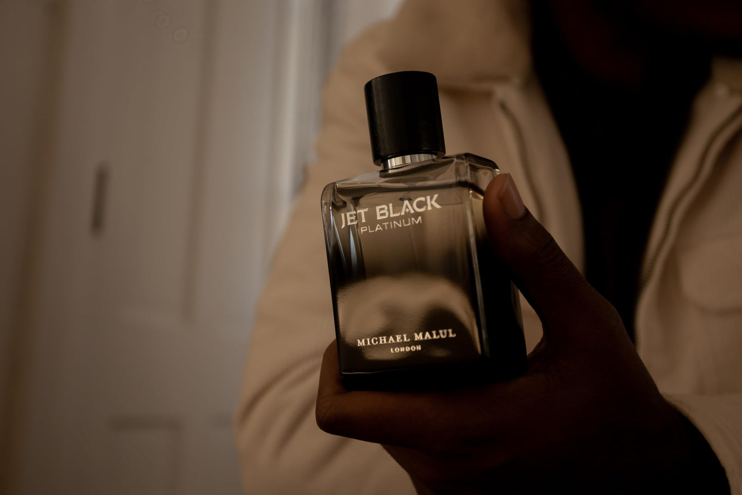 Michael Malul Jet Black Platinum 3.4oz Men's Eau de Parfum, Fragrance for Men