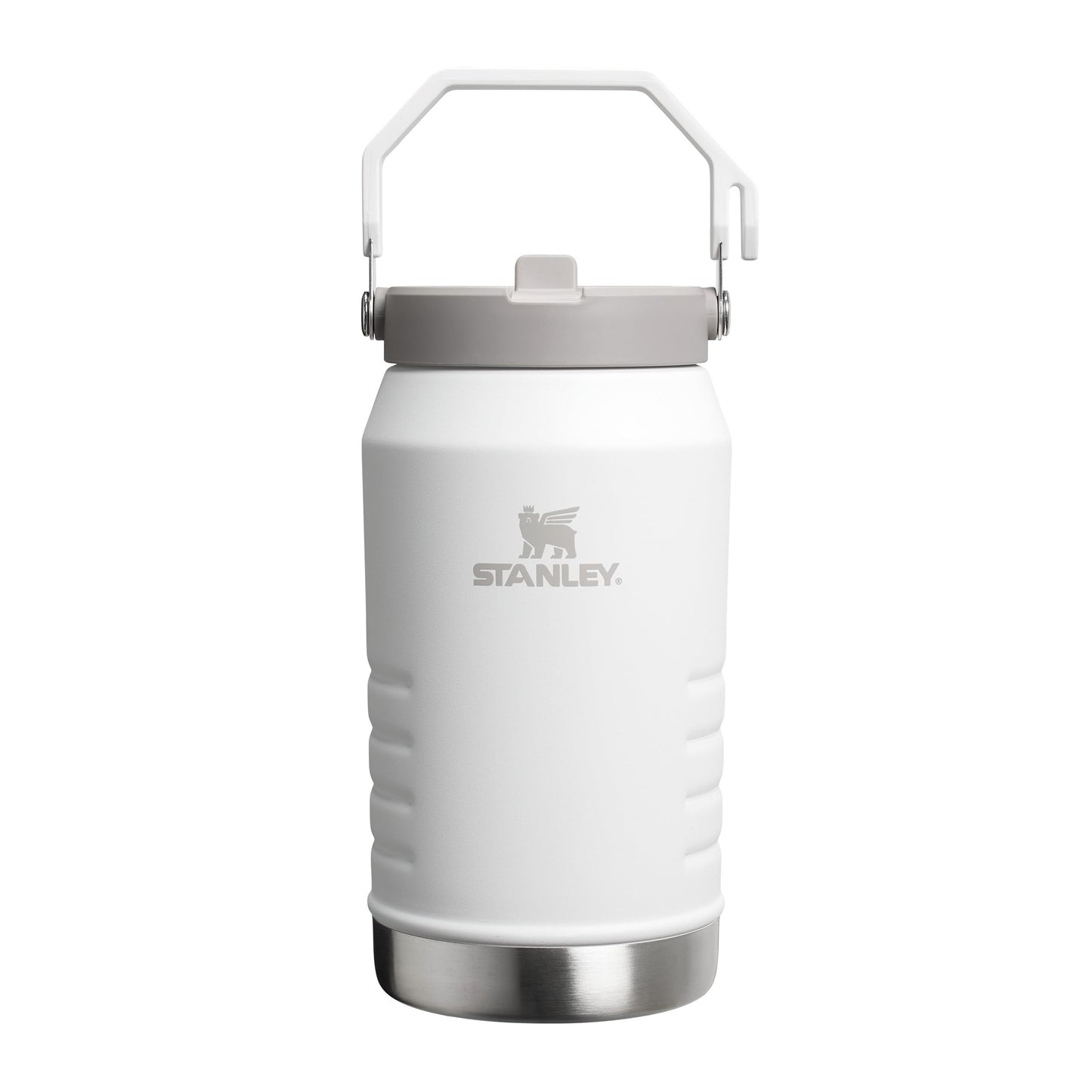 Stanley IceFlow Flip Straw 2.0 Jug 1.90L - 20 Hours Cold - 4 Days Iced - Leakproof - Stainless Steel Water Bottle with Straw - BPA Free - Dishwasher Safe - Gym Bottle - Frost