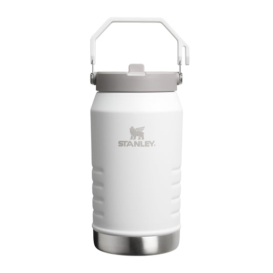 Stanley IceFlow Flip Straw 2.0 Jug 1.90L - 20 Hours Cold - 4 Days Iced - Leakproof - Stainless Steel Water Bottle with Straw - BPA Free - Dishwasher Safe - Gym Bottle - Frost