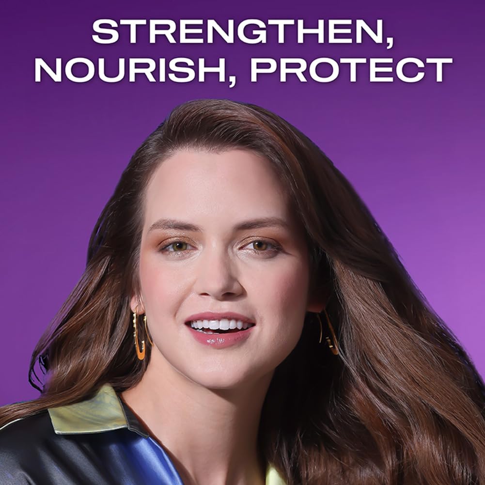 OGX Biotin and Collagen Volumising Hair Shampoo, Thick and Full, with Vitamin B7 Biotin, and Collagen, for Fine Hair, Sulfate Free Surfactants, 385ml
