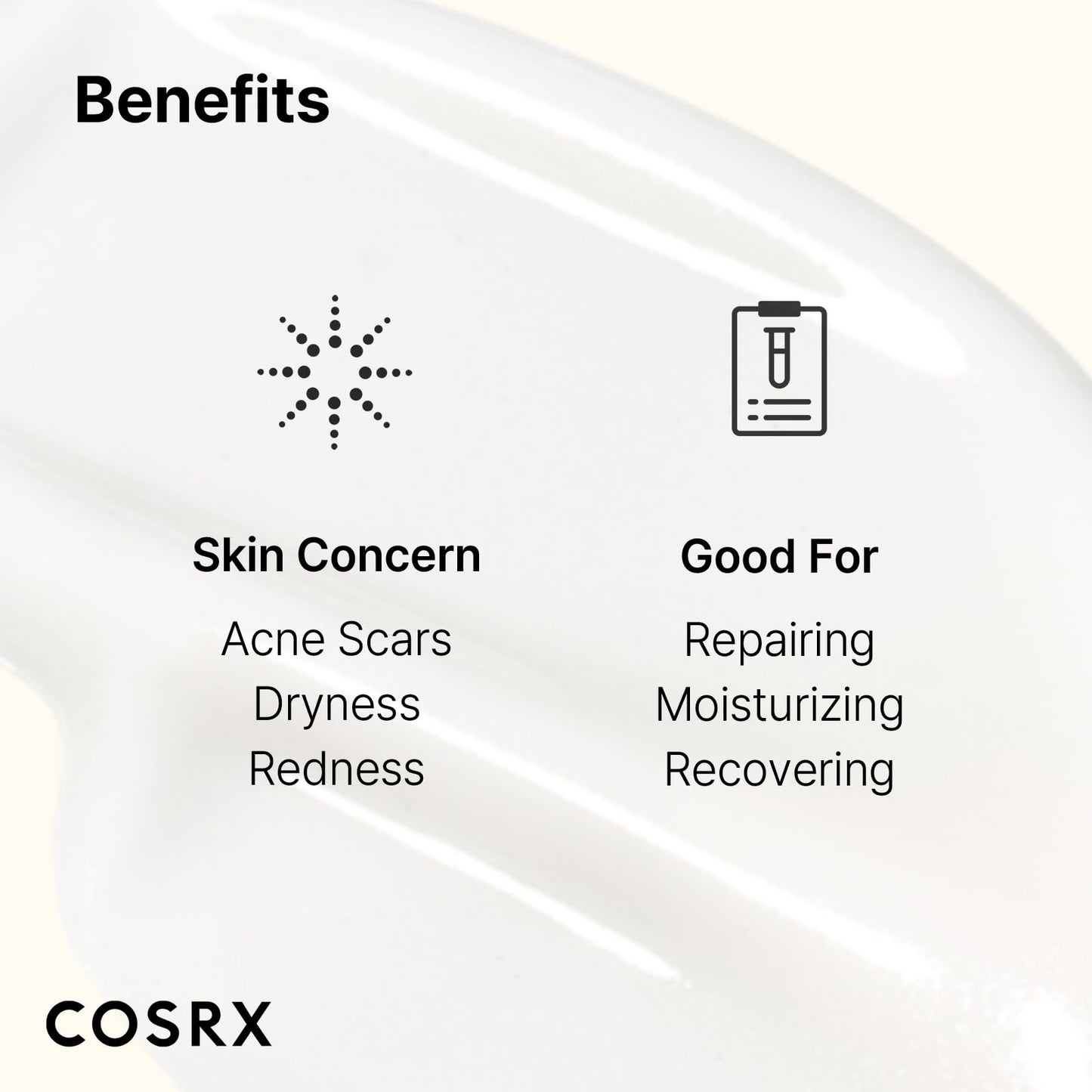 COSRX Advanced Snail 92 All in One Cream Korean Snail Mucin Face Cream & Gel Moisturiser for Dry Sensitive and Anti Aging Skin, Daily Soothing and Moisturising Cream, Korean Skincare 100g