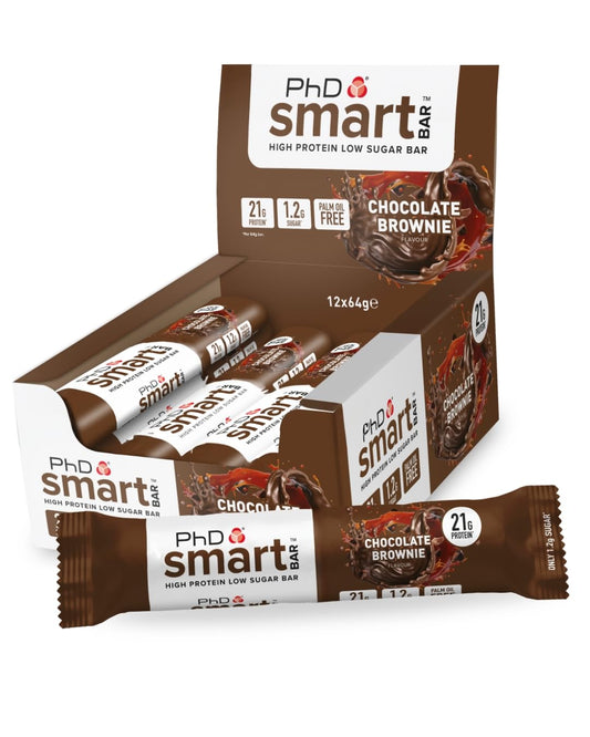 PhD Smart Protein Bar Chocolate Brownie – 12×64 g | TRYTLION