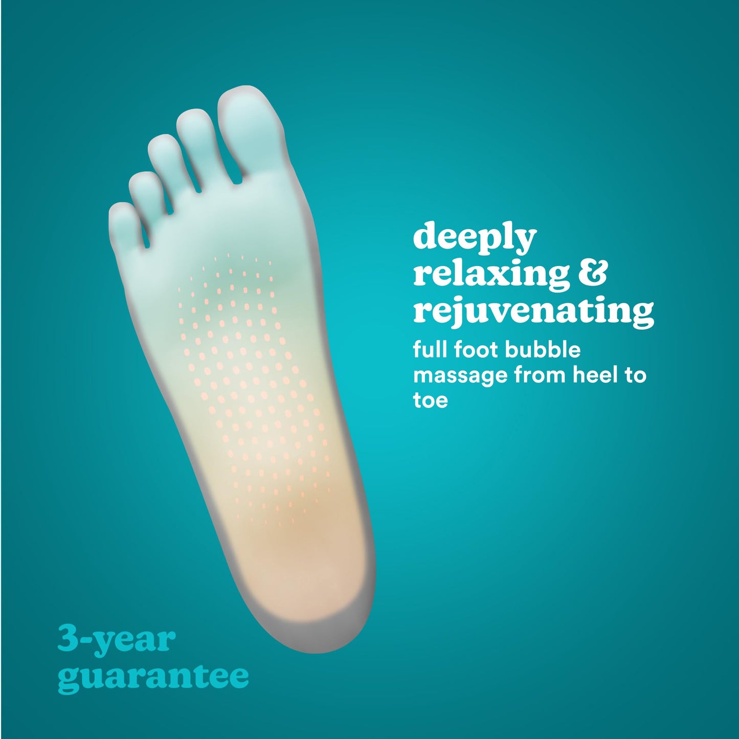 HoMedics Bubblemate Foot Spa and Massager with Keep Warm Function, Soothing Soak Massage Nodes, Bubble Turbo Strip, Pedicure Pumice Stone