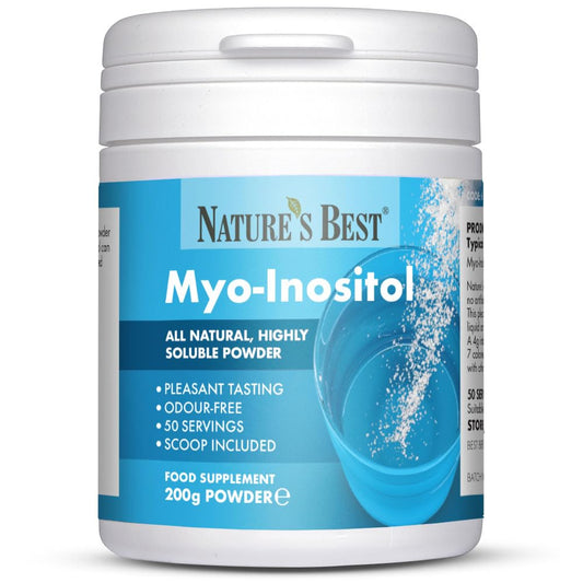 Myo-Inositol 200g Powder, Elevate Your Energy. | Suitable for Women with PCOS | Fast Absorbing | 50 Servings | Delicious & Easy to Mix | 4g-a-Day for Hormonal Balance & Wellbeing!
