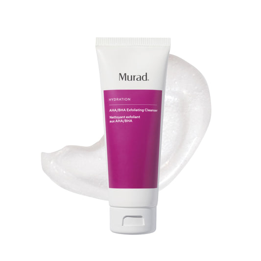 Murad AHA/BHA Exfoliating Cleanser, Hydration Exfoliating and Moisturising with Salicylic
