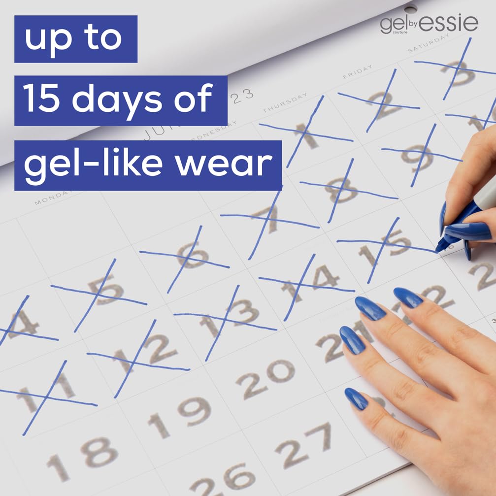 Essie Gel Couture Nail Polish, Lasts Up To 15 Days, Flex.e Gel Technology, No Chipping, Glass-Like Shine, Vegan Formula, 40 Fairy Tailor, 13.5 ml