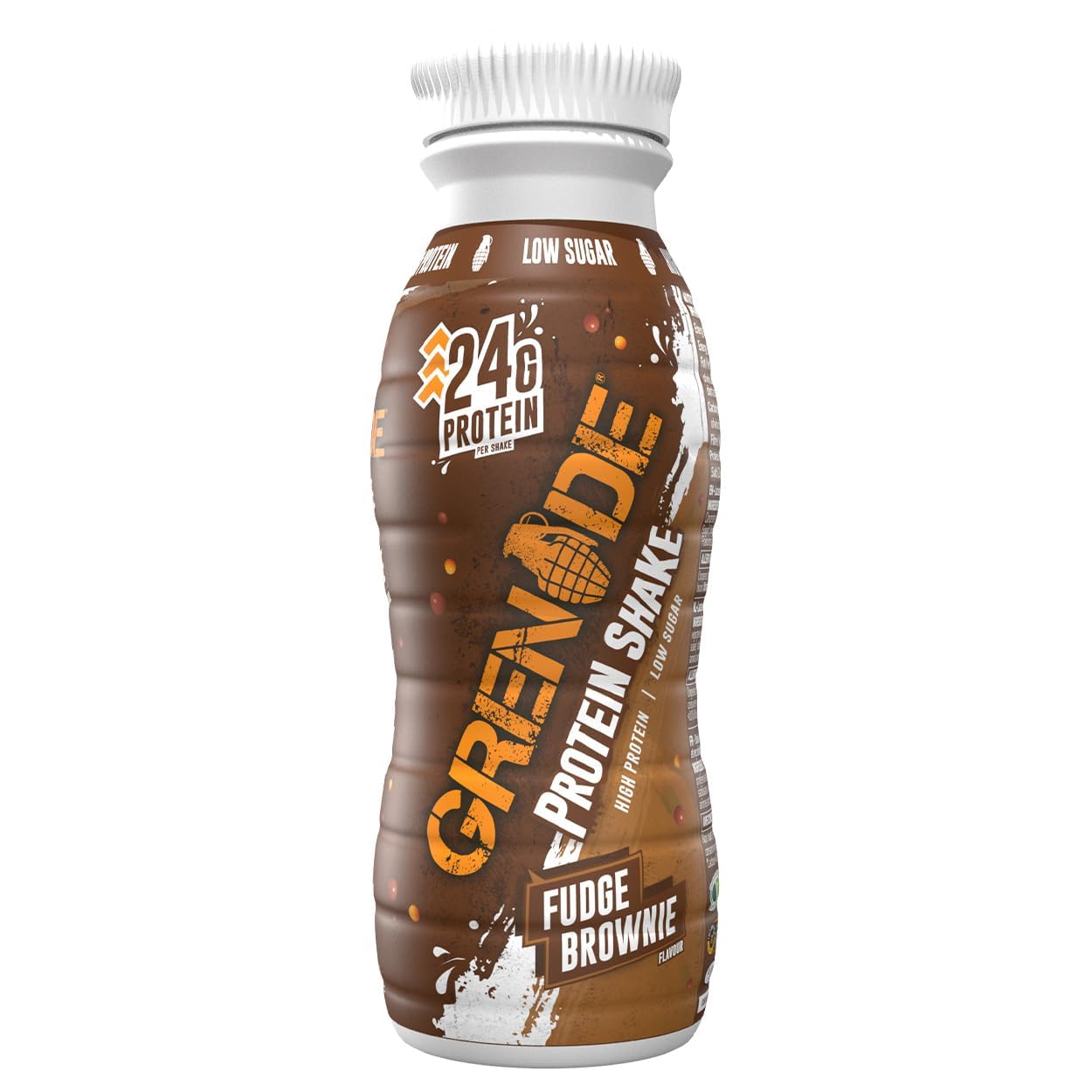 Grenade High Protein Shake Fudge Brownie 8×330ml | TRYTLION