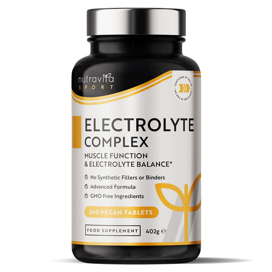 Nutravita Electrolyte Complex 240 Vegan Tablets | TRYTLION