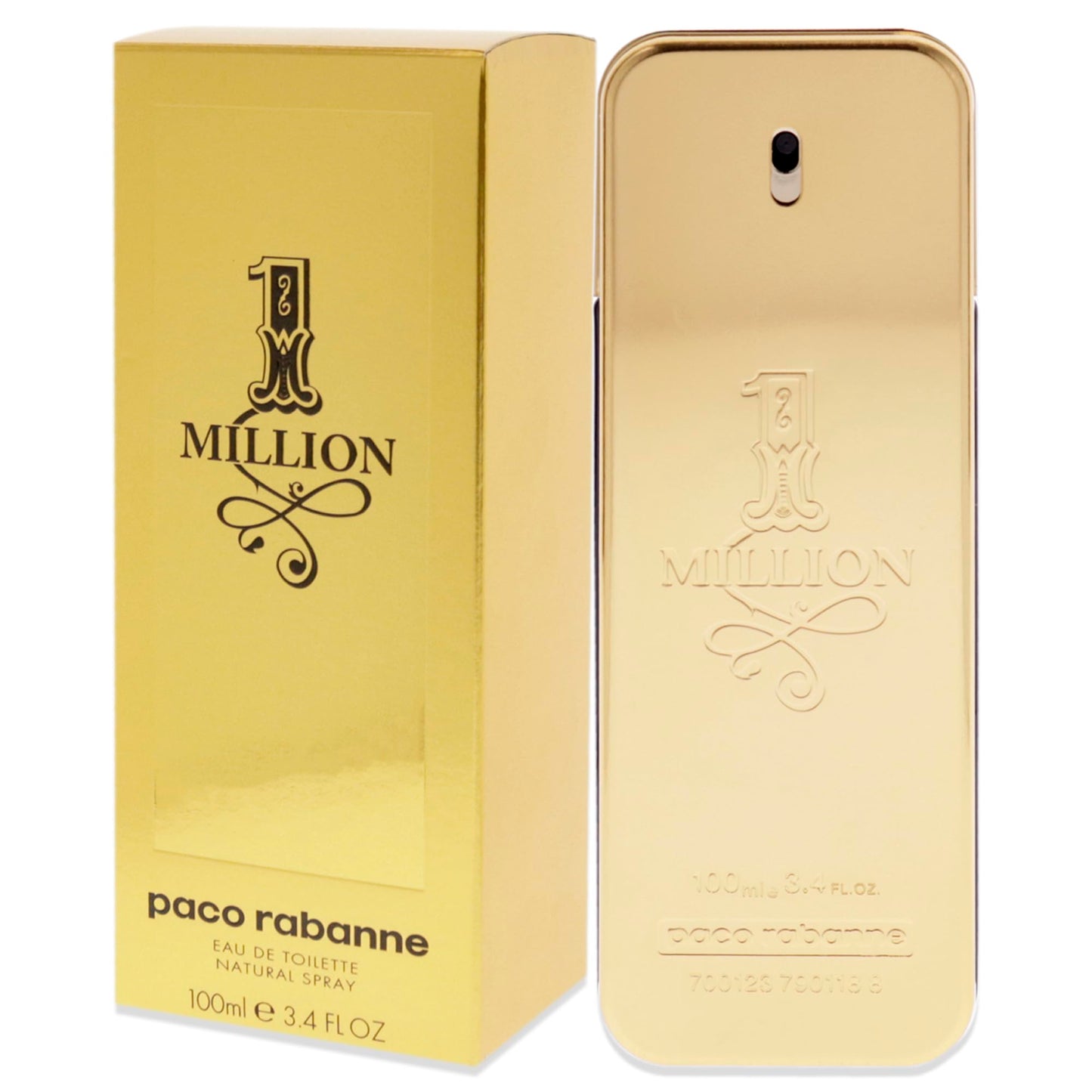 Paco Rabanne 1 Million For Men 3.4 Oz Edt Spray