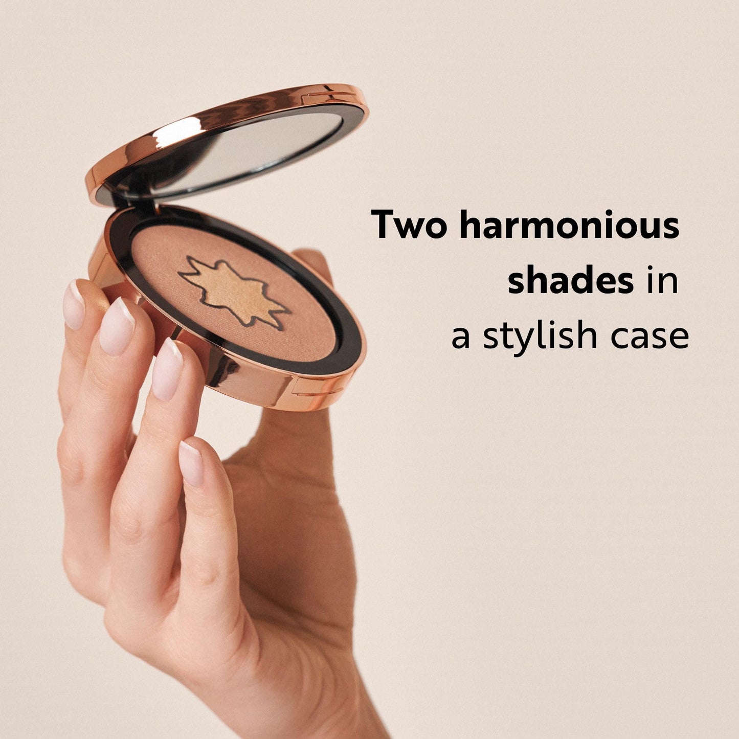 M. Asam MAGIC FINISH Satin Bronzer Gold & Hazel (0.22 oz) – 4-in-1 Powder Bronzer for Contour & Natural Glow, Creamy-soft Texture with Vitamin E, Vegan & Silicone-Free