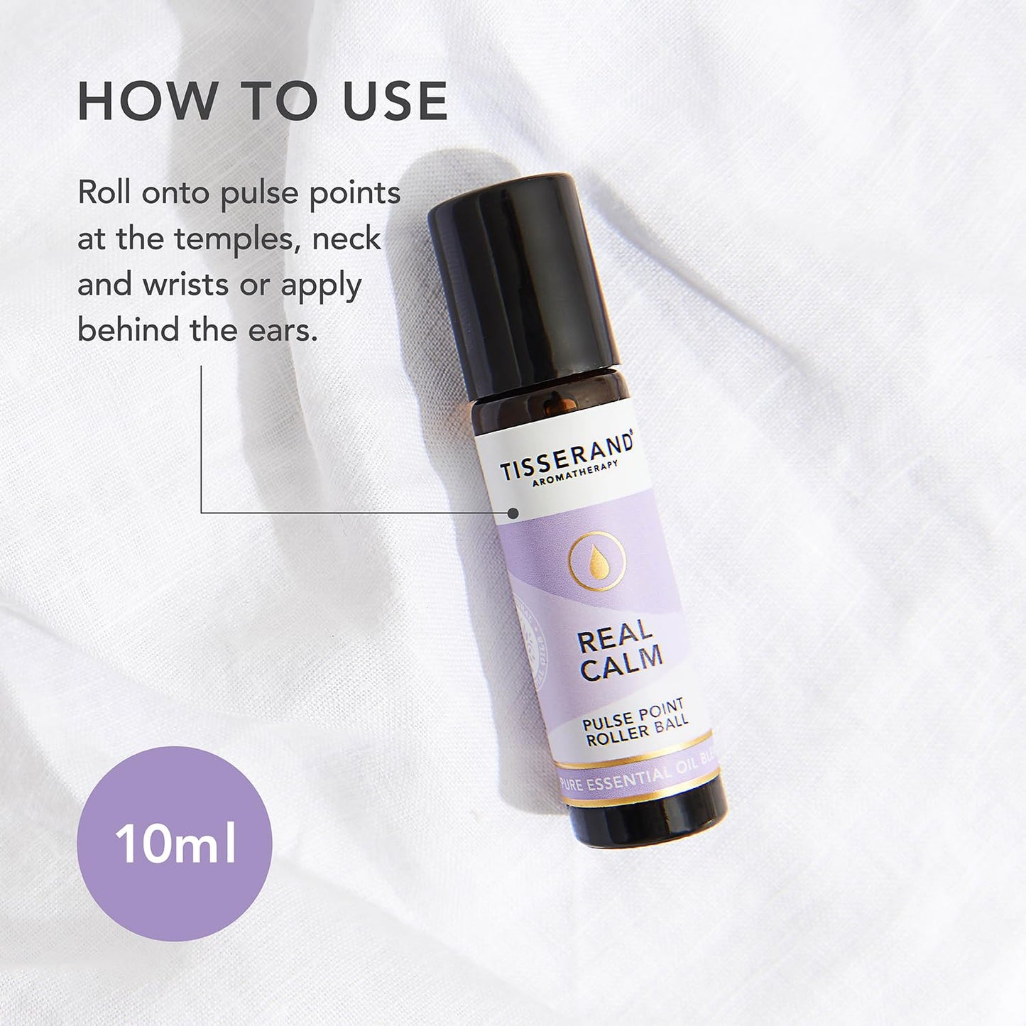 Tisserand Aromatherapy Real Calm Pulse Point Roller Ball