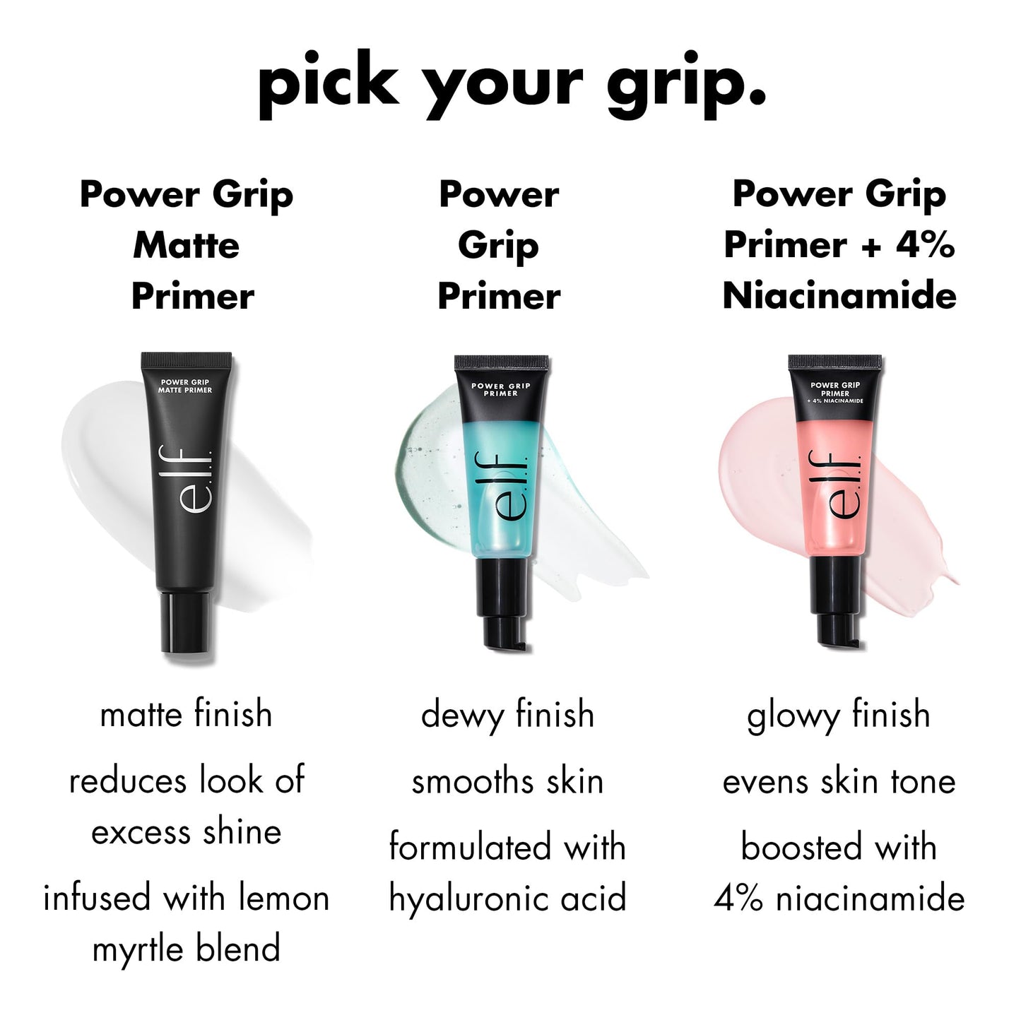e.l.f. Power Grip Primer – Clear Gel | TRYTLION