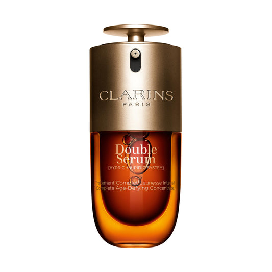 Clarins NEW Double Serum | Anti Aging Face Serum | Visibly Firms, Smoothes, Boosts Radiance, and Refines Pores | 24H Hydration | All Skin Types 30ml