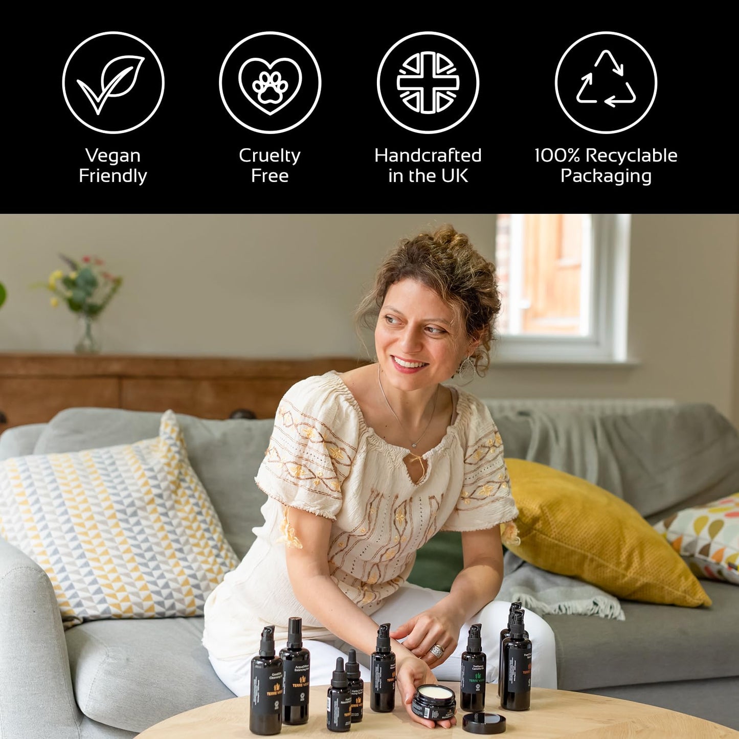 Terre Verdi Certified Organic Face Serum - FranChouliPom - Vegan Facial Serum - Anti Aging Face Serum & Face Oil with Argan Oil, Neroli, Frankincense, Patchouli, Pomegranate Oil - Cruelty Free - 30ml
