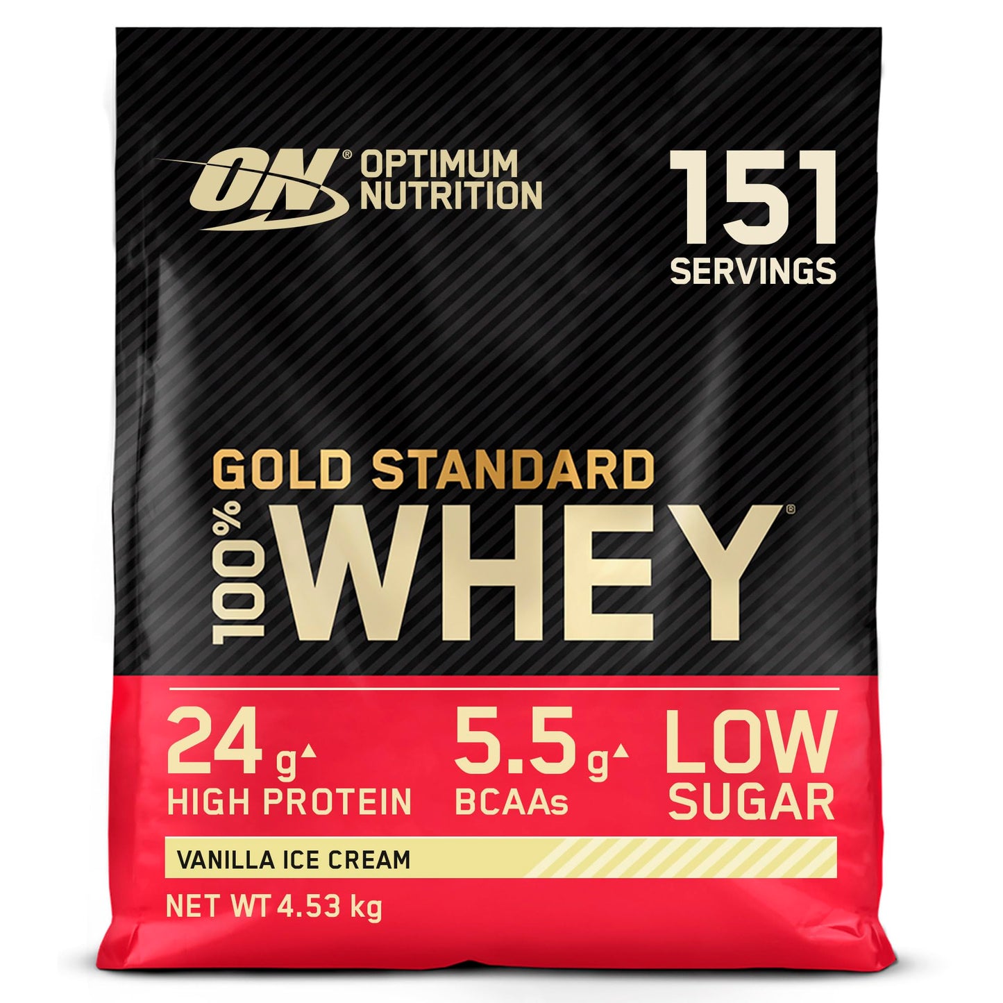 ON Gold Standard Whey Protein Vanilla Ice Cream – 4.53 kg | TRYTLION