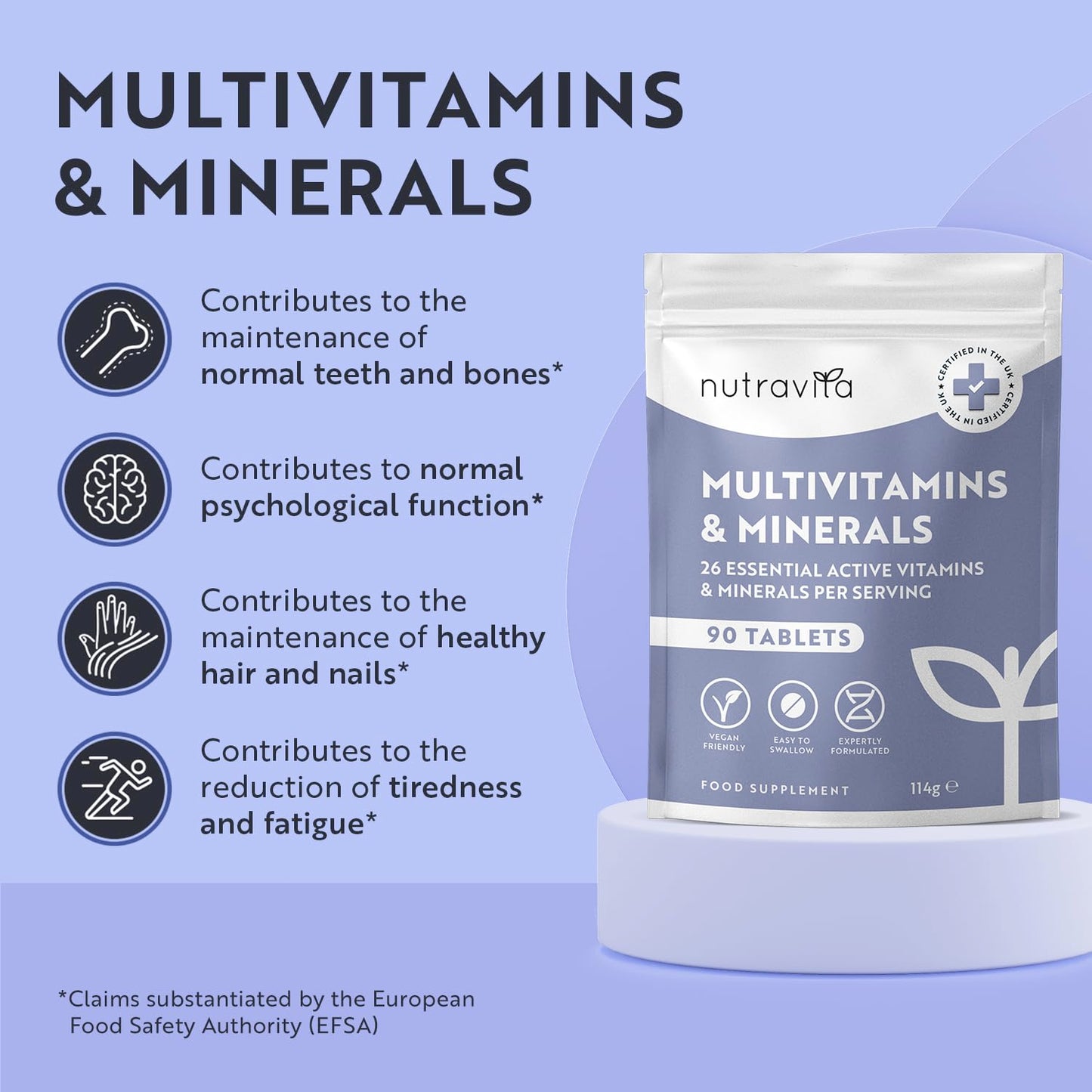Nutravita Multivitamin 26 Essentials – 1-a-Day UK | TRYTLION