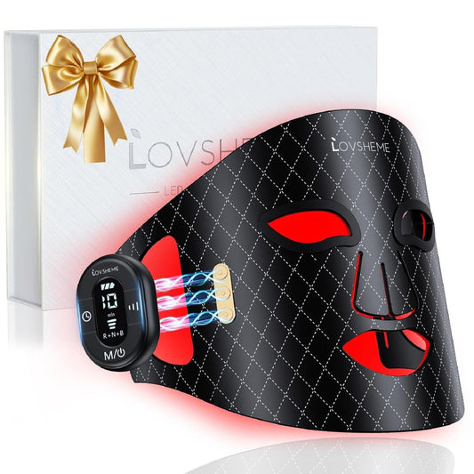 Lovsheme LED Face Mask – Wireless Red Light Therapy