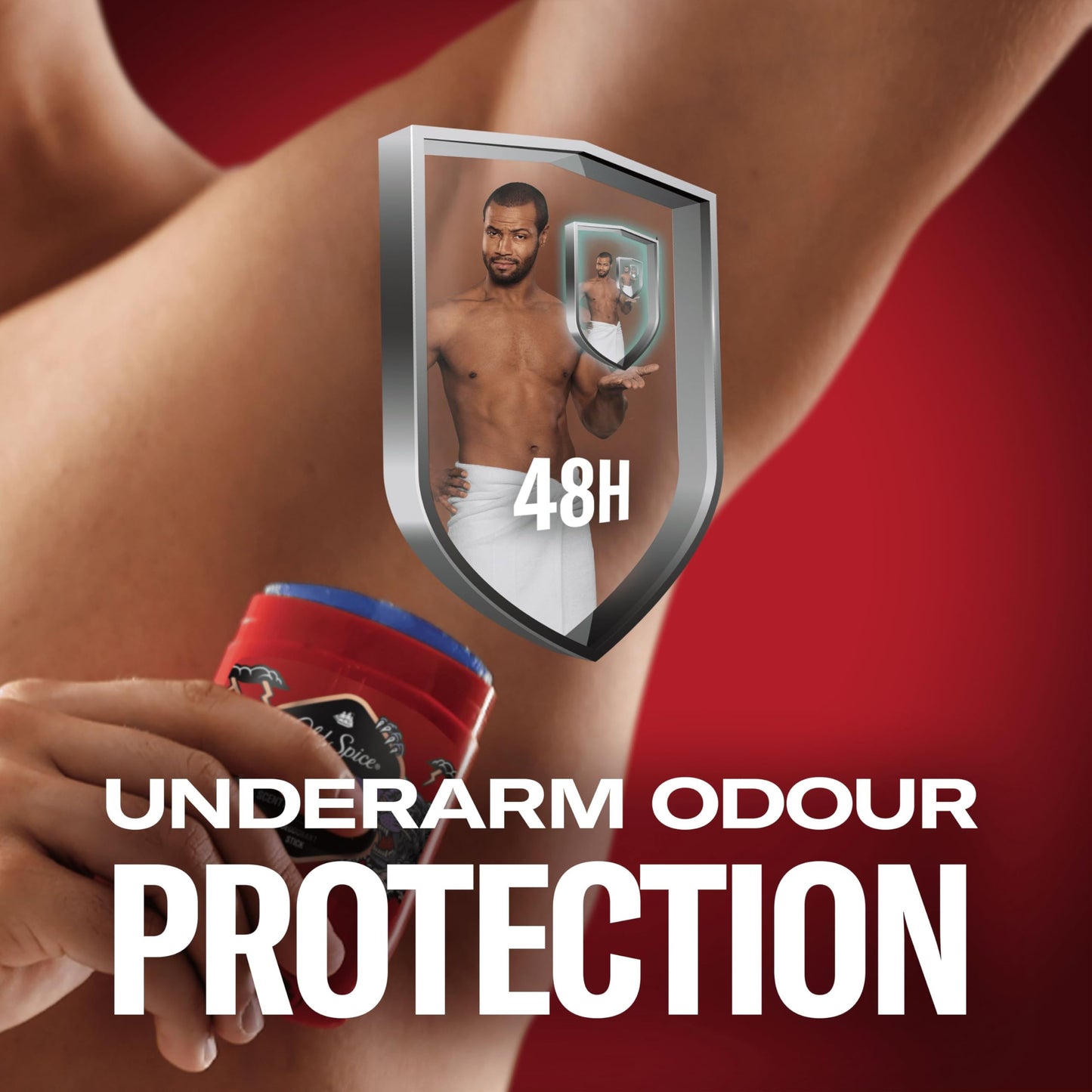 Old Spice Night Panther Deodorant Stick For Men 85 ml, 48H Fresh, 0% Aluminium Salts, Anti-White Marks and Yellow Stains