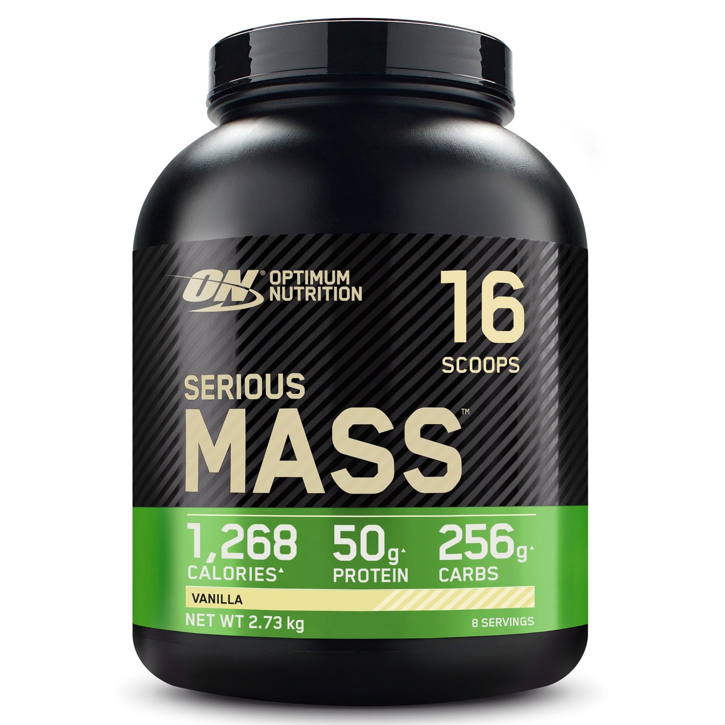 Optimum Nutrition Serious Mass High Calorie Mass Gainer Vanilla – 2.73 kg | TRYTLION