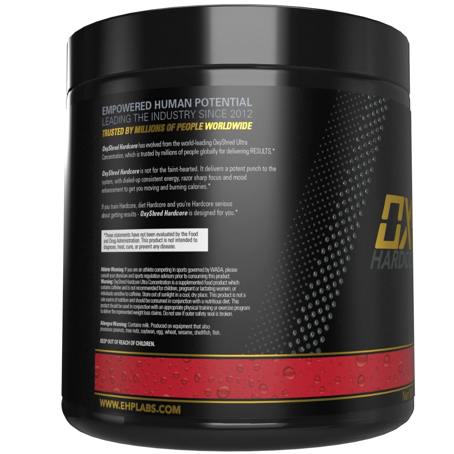 EHPlabs OxyShred Hardcore Thermogenic Pre Workout Powder for Shredding - Pre Workout Powder with L Glutamine & Acetyl L Carnitine, Energy Boost Drink, Mood Booster - Cali Cola, 40 Servings