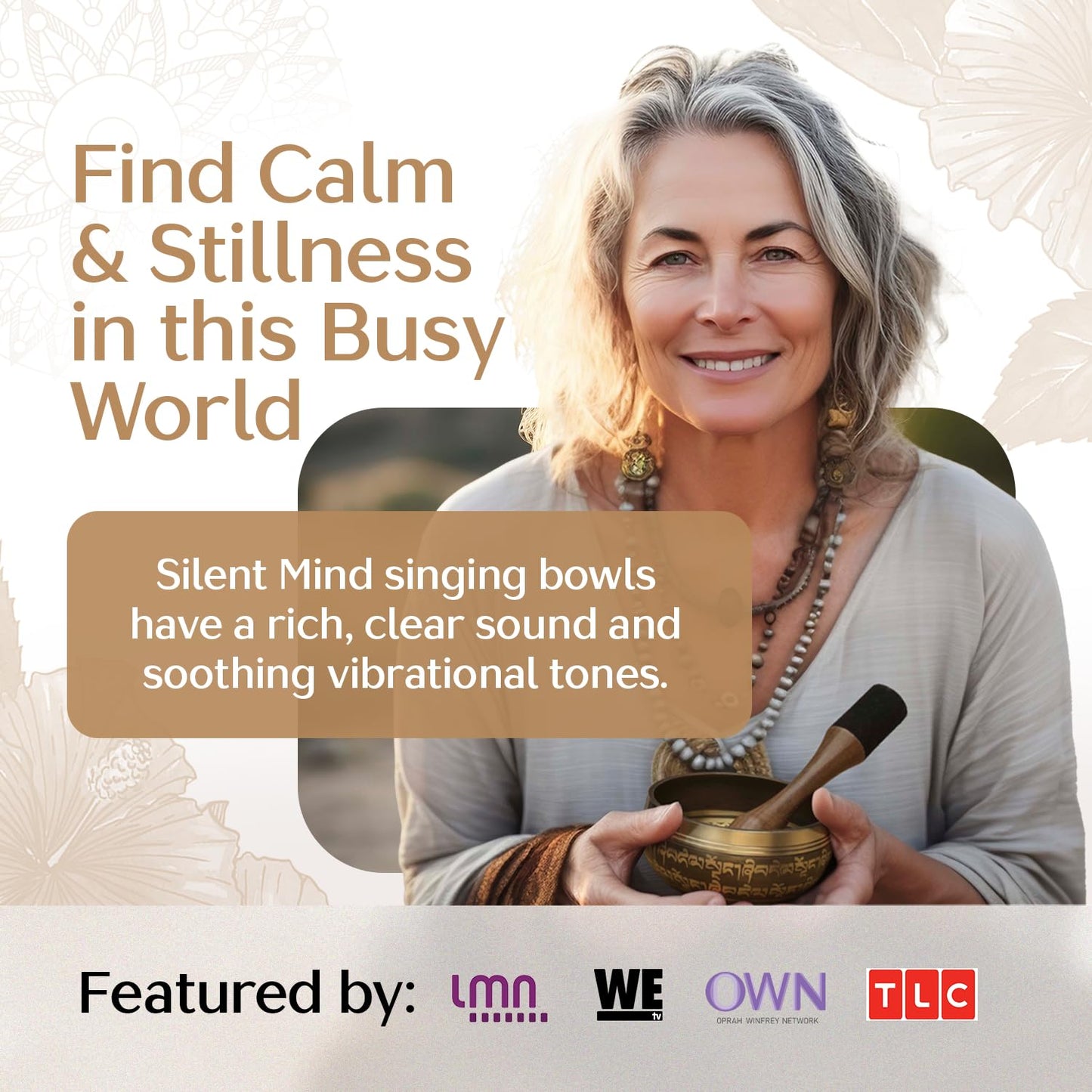 Tibetan Singing Bowl Set – Authentic Hand-Tuned Sound Bowl for Meditation – Complete Meditation Bowl Kit with Cushion, Mallet, and Guide – Perfect Singing Bowl for Yoga, Relaxation, and Sound Healing