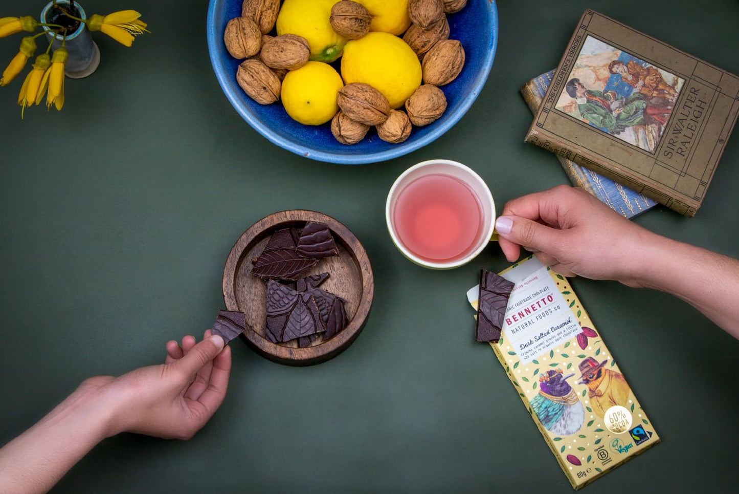 Organic Fairtrade Dark Chocolate – Bennetto 6×80 g Gift Set
