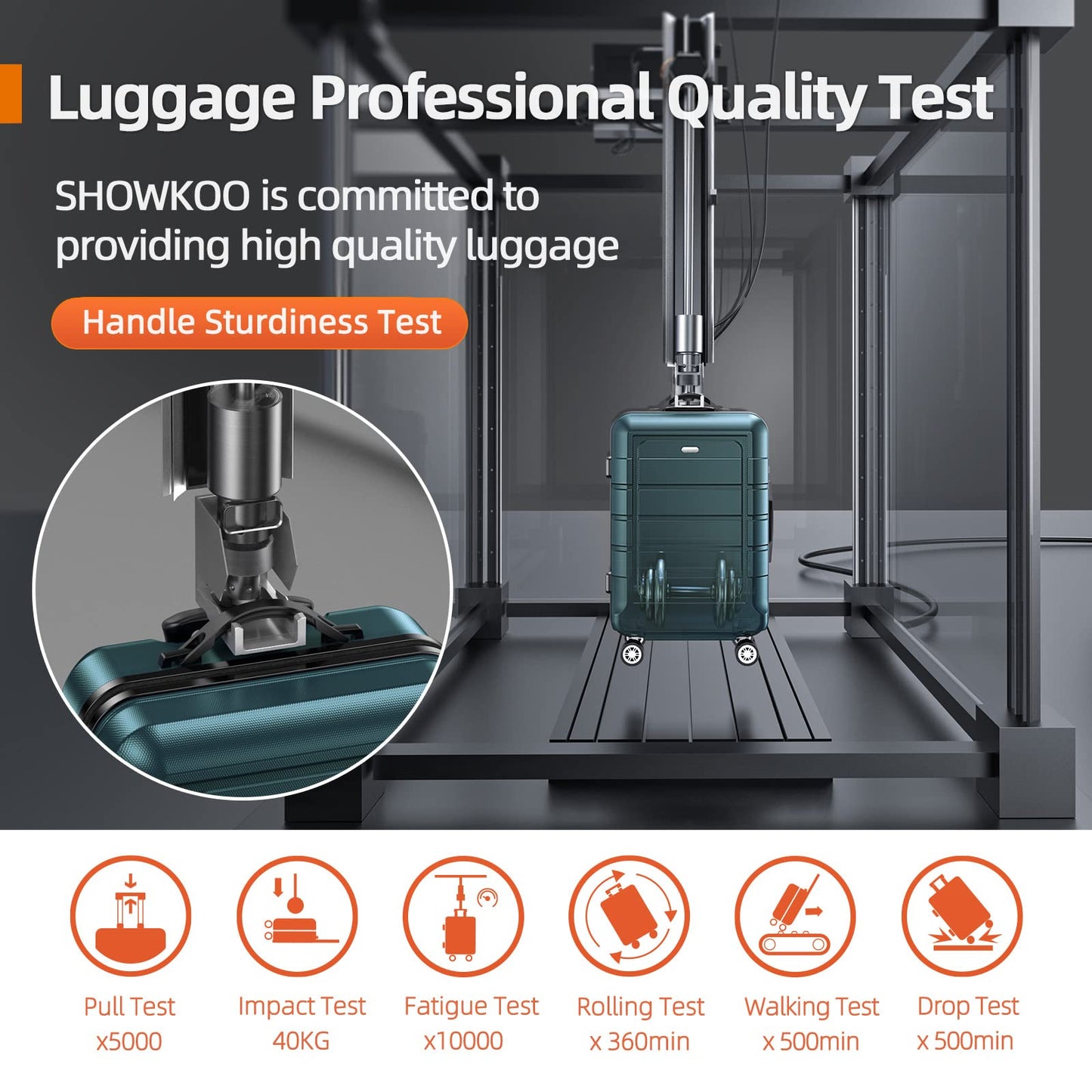 SHOWKOO Suitcase Large 28-Inch Expandable PC+ABS Hard Shell Travel Luggage Lightweight Durable High Capacity with Double Spinner Wheels TSA Lock, 28" Green