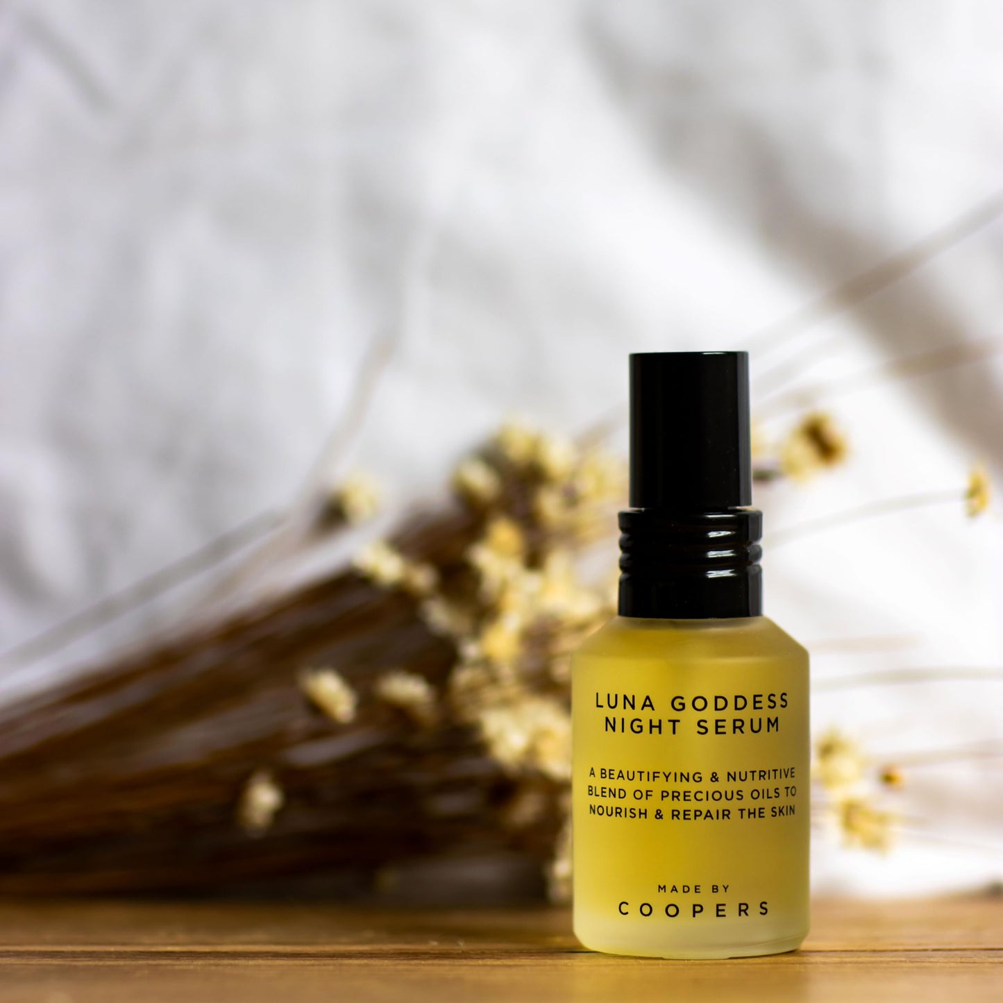 Luna Night Serum by Made by Coopers - Premium Overnight Elixir for Radiant Skin, Natural & Organic Anti-Wrinkle Face Serum for Youthful Glow, 30ml