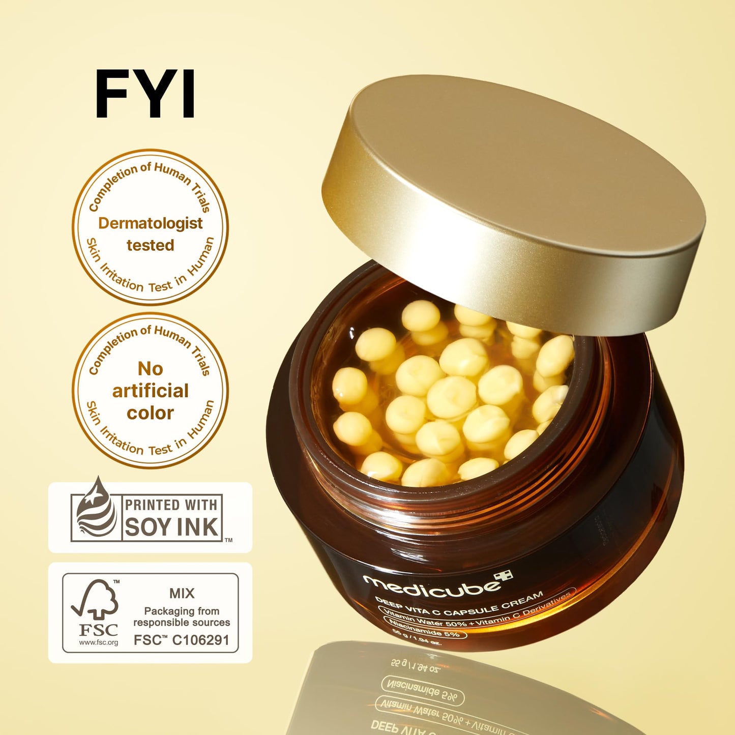 MEDICUBE Deep Vita C Capsule Cream (55 g)