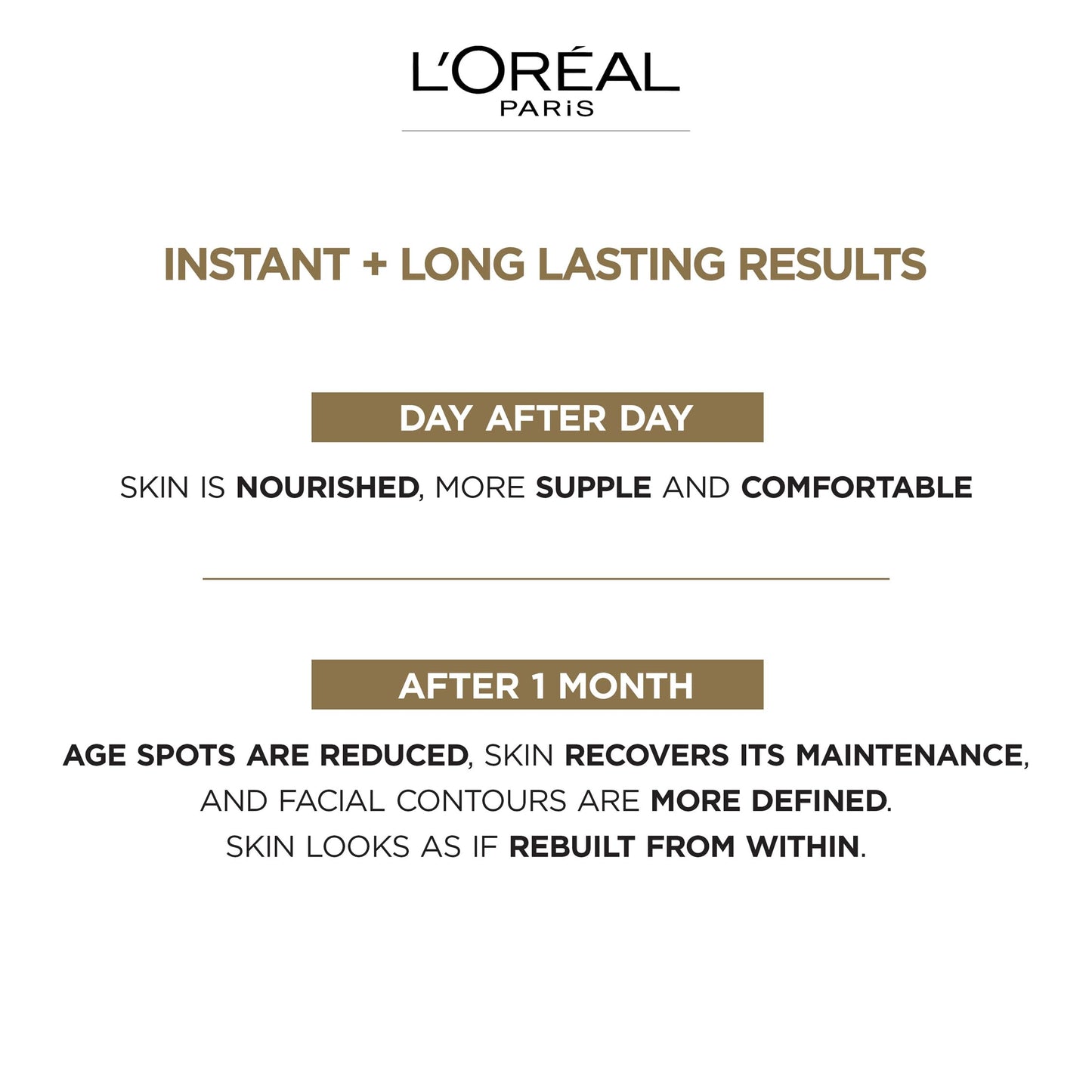 L’Oréal Paris Age Perfect Collagen Expert Retightening Day Cream 50+, Firmer, Supple, Moisturised and Hydrated Skin, Collagen AA Fractions, 50ml