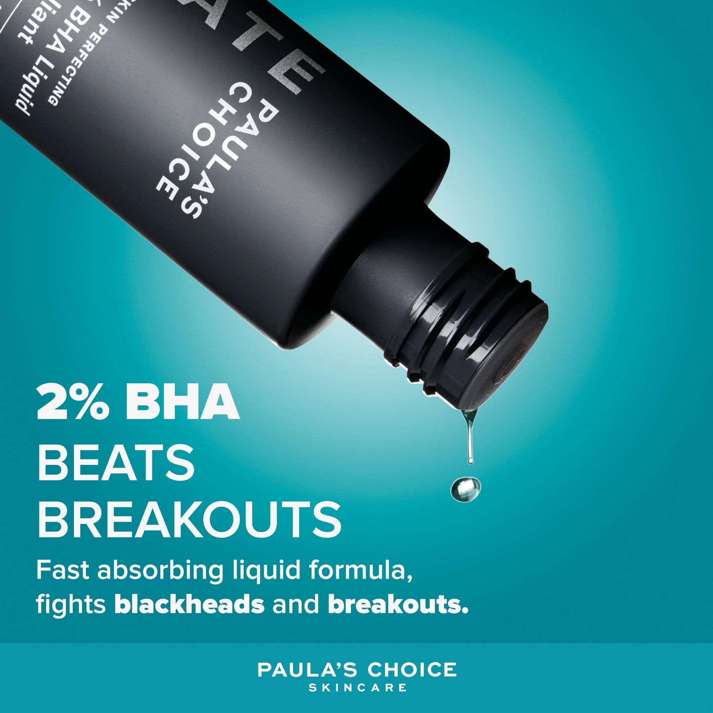Paula's Choice SKIN PERFECTING 2% BHA Liquid Exfoliant - Face Exfoliating Peel Fights Blackheads & Enlarged Pores - for a Healthy Glow - with Salicylic Acid - Combination & Oily Skin - 118 ml
