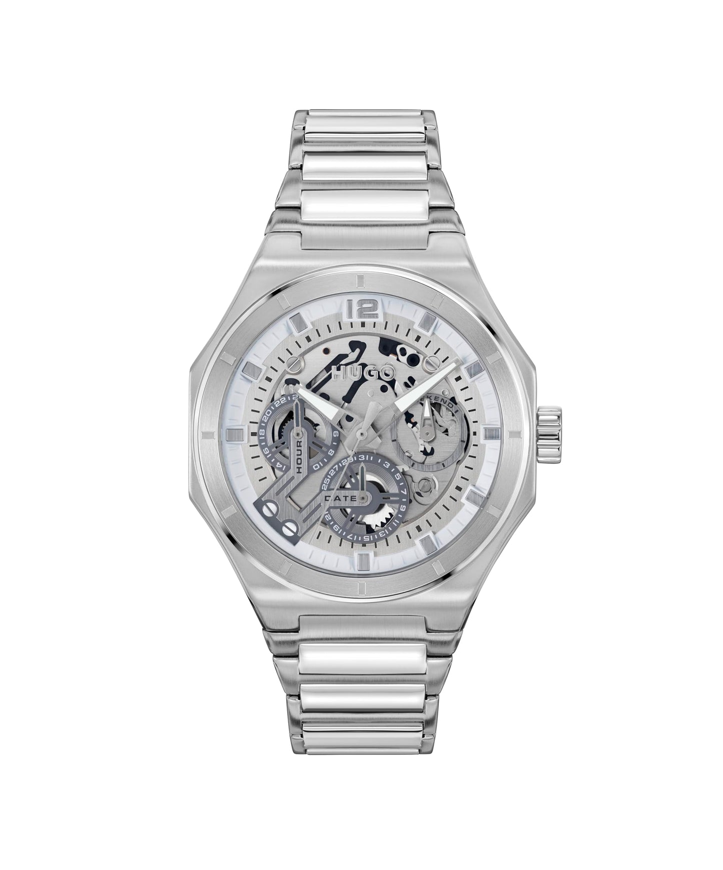 HUGO #Grail Skeleton Multifunction Quartz Watch