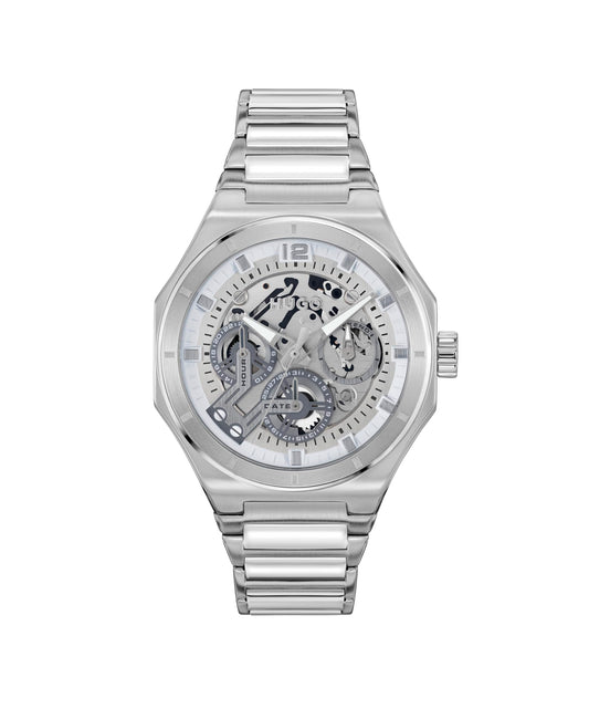 HUGO #Grail Skeleton Multifunction Quartz Watch