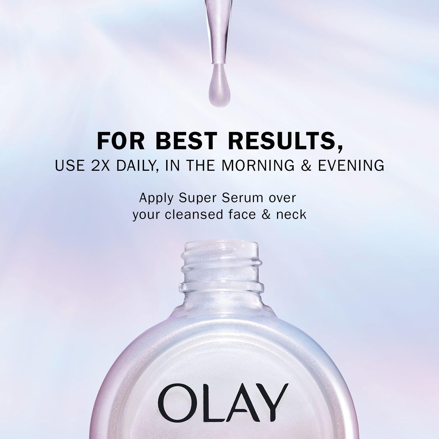 Olay Super Serum 5-in-1 Benefits, Hydrating Face Serum 50 ml, With Vitamin C, Niacinamide, Collagen Peptides & Vitamin E, Glowing, Firmer and Smoother Skin, Lightweight Formula