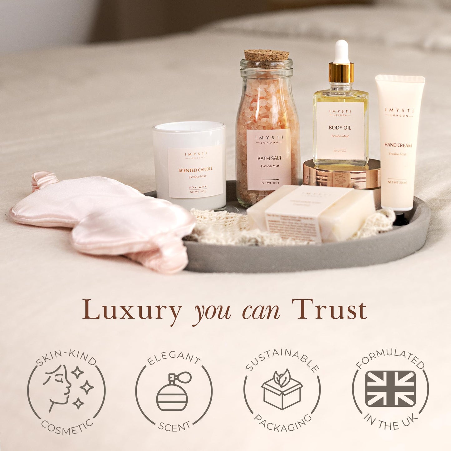 Birthday Pamper Gifts for Women – Luxury Spa Bath Hamper Gift Set (Standard)