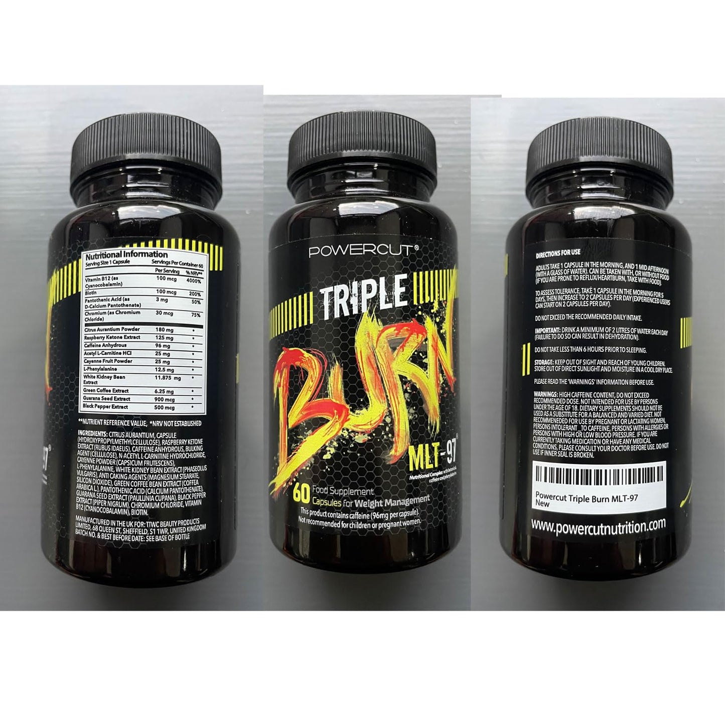 Powercut Triple Strength with MLT-97 for Women and Men