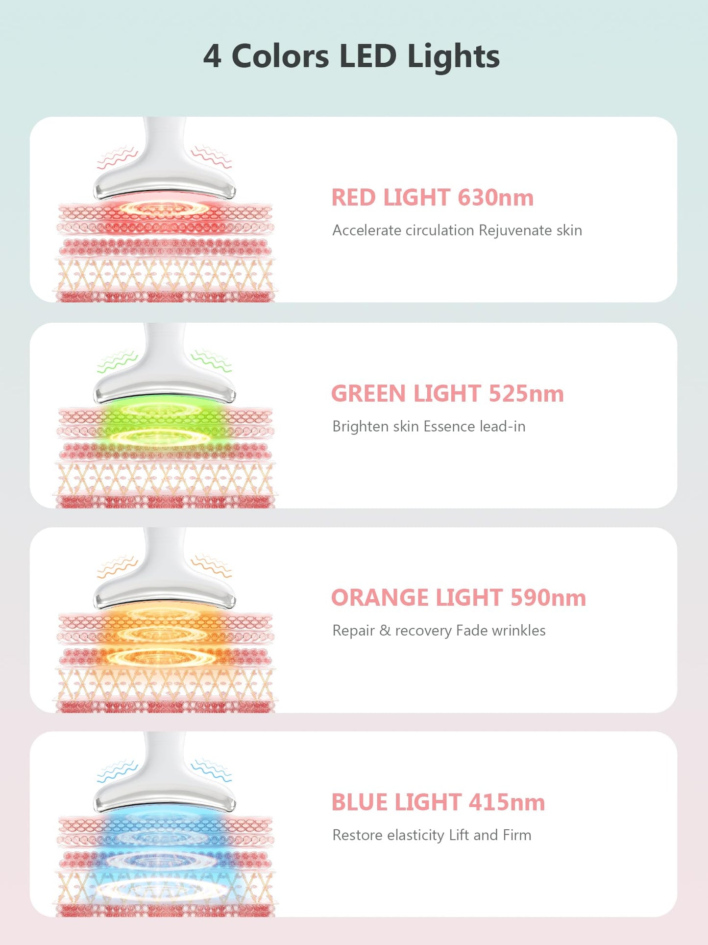 Face Lifting Device Facial Massager: Electric Skin Lift Neck Beauty Machine with 5°C Cooling Head - 45°C EMS Microcurrent Massage 6 Modes 4 LED- Face Sculpting Device Anti-Wrinkle Tightening Eye Body