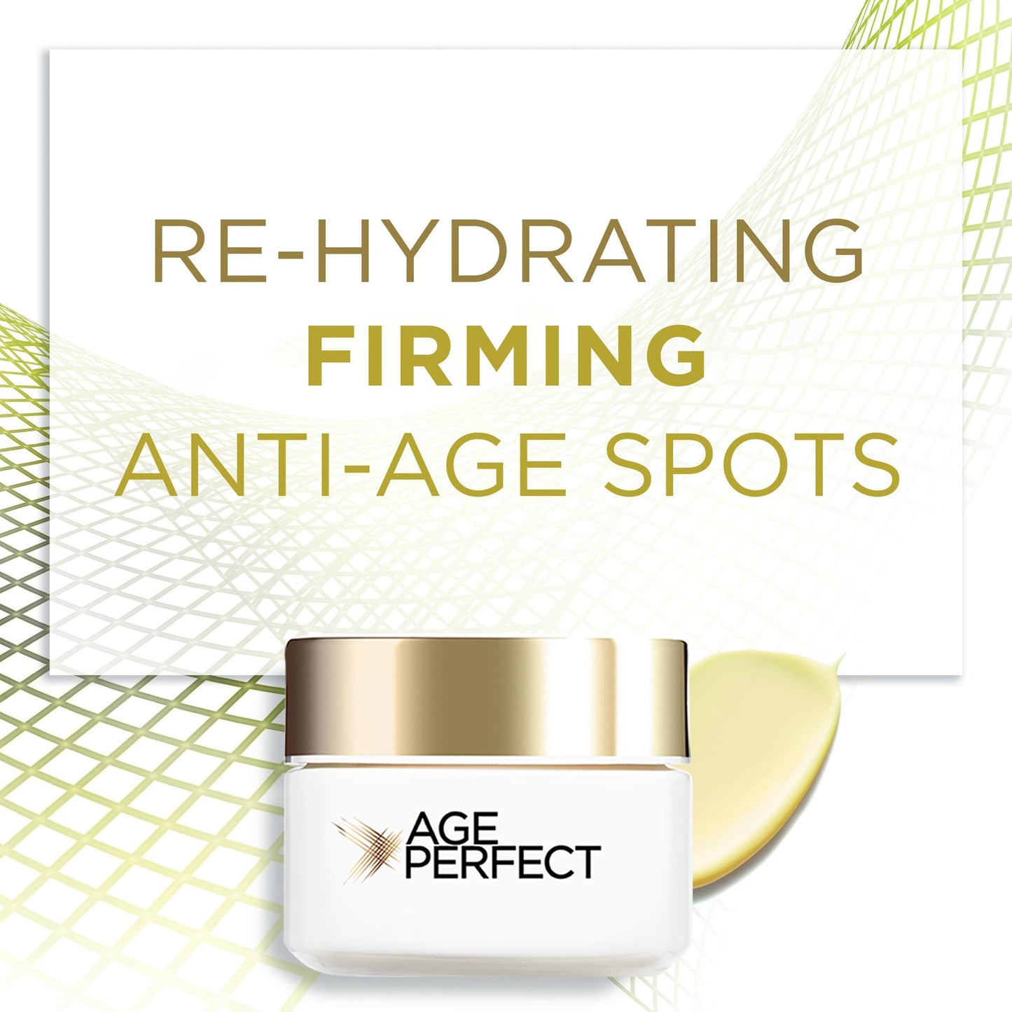 L’Oréal Paris Age Perfect Collagen Expert Retightening Day Cream 50+, Firmer, Supple, Moisturised and Hydrated Skin, Collagen AA Fractions, 50ml