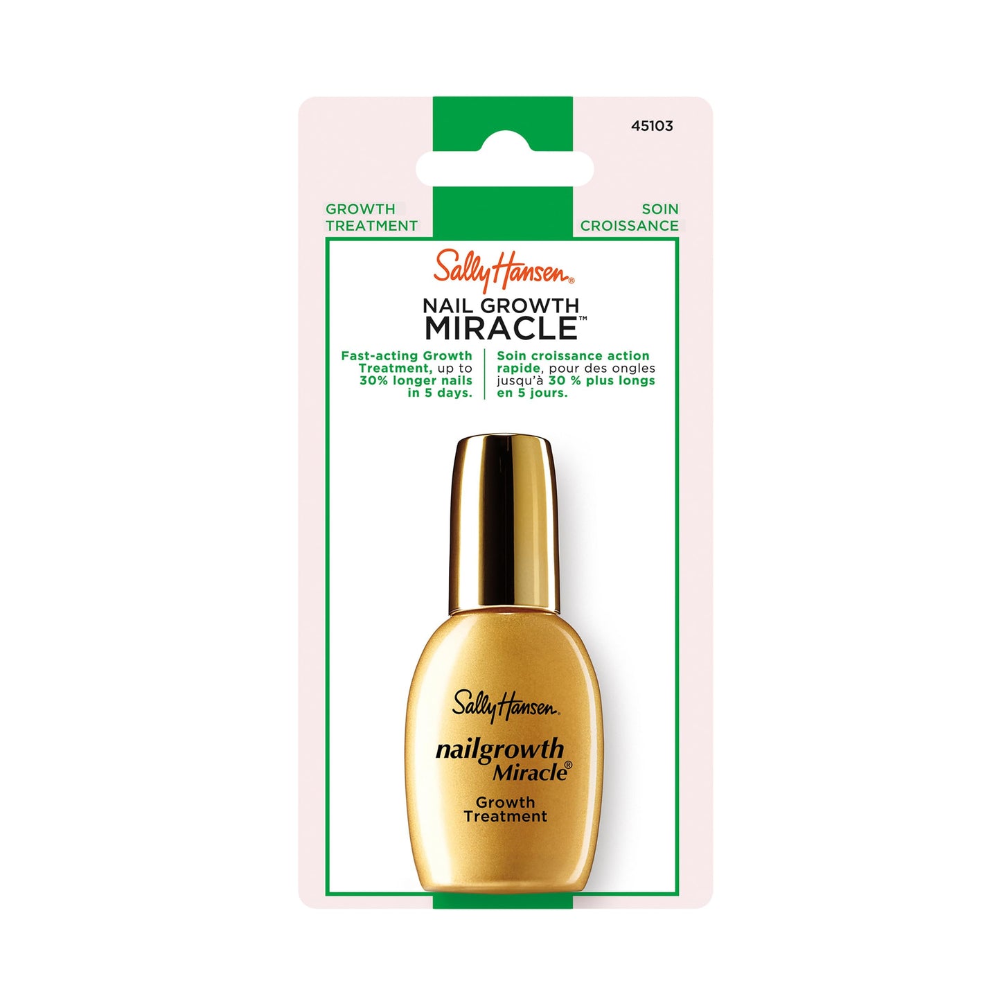 Sally Hansen Nail Growth Miracle Treatment,13.3 ml (Pack of 1)