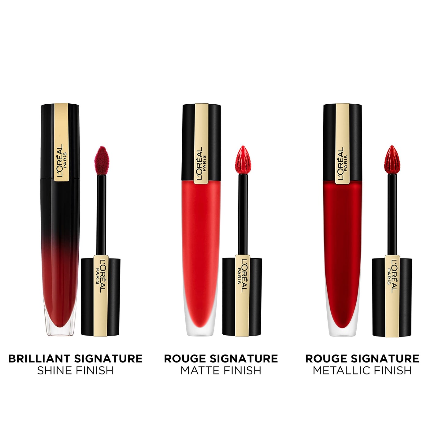 L'Oréal Paris Rouge Signature Matte Liquid Lipstick, Ultra-Matte Lip Stain, Up To 24 Hours of Colour, 41 ml, Shade: 116, I Explore