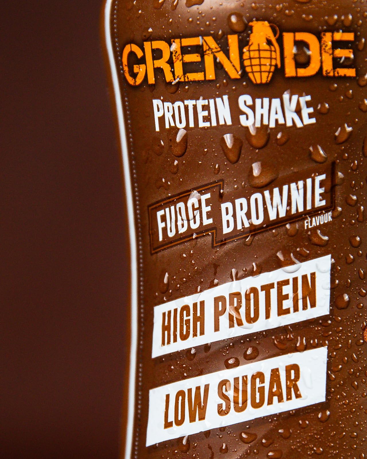 Grenade High Protein Shake Fudge Brownie 8×330ml | TRYTLION