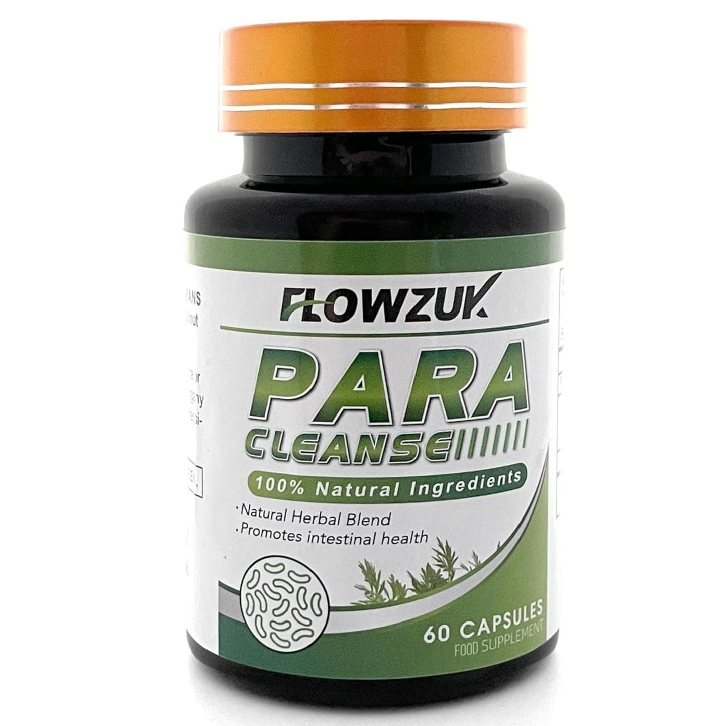 Organic Wormwood Clove and Black Walnut Gut Support Colon Detox for Humans Health Intestinal Strong Natural Cleanse by Flowzuk Capsules