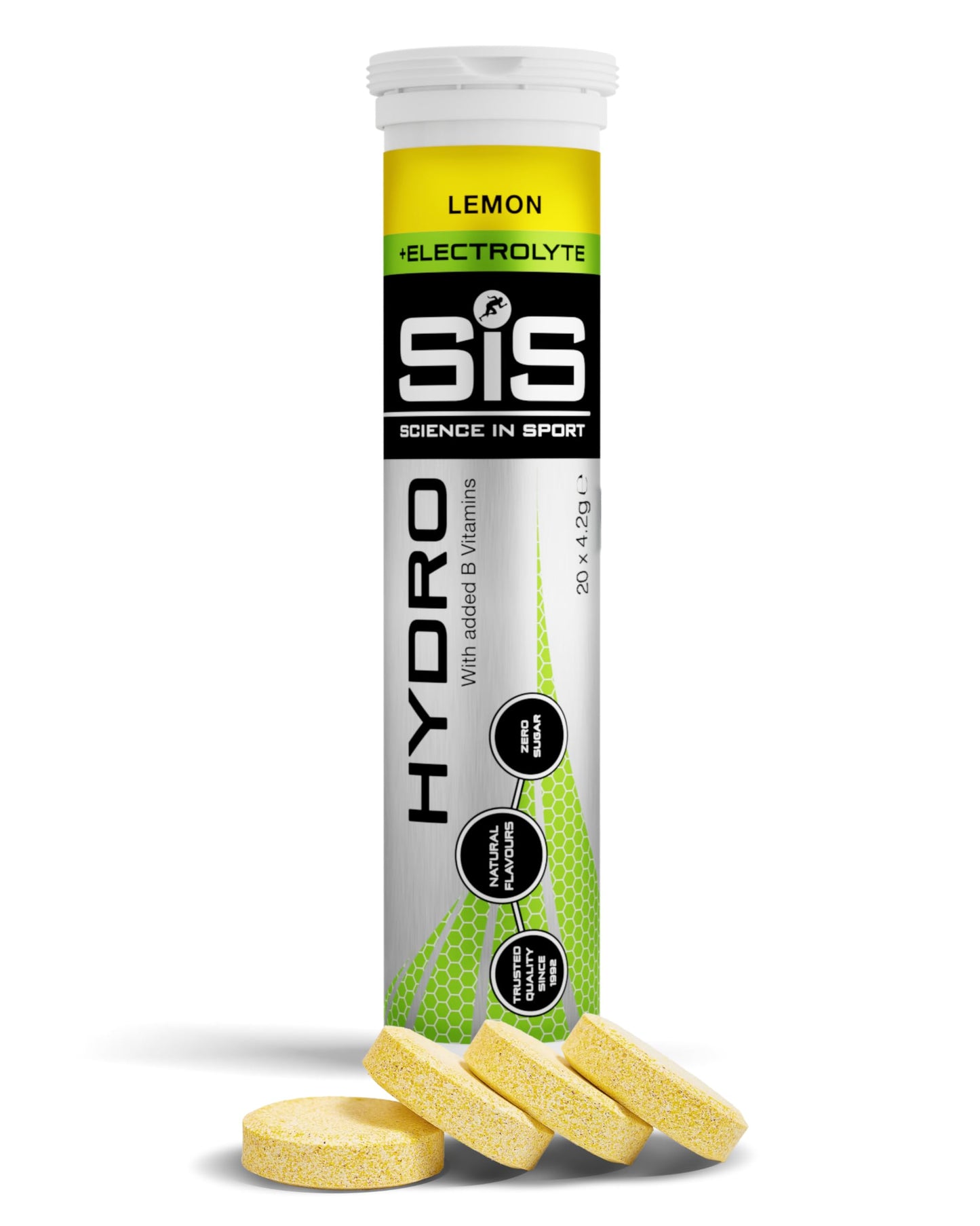 SiS Hydro Electrolyte Tablets Lemon 20-Pack | TRYTLION